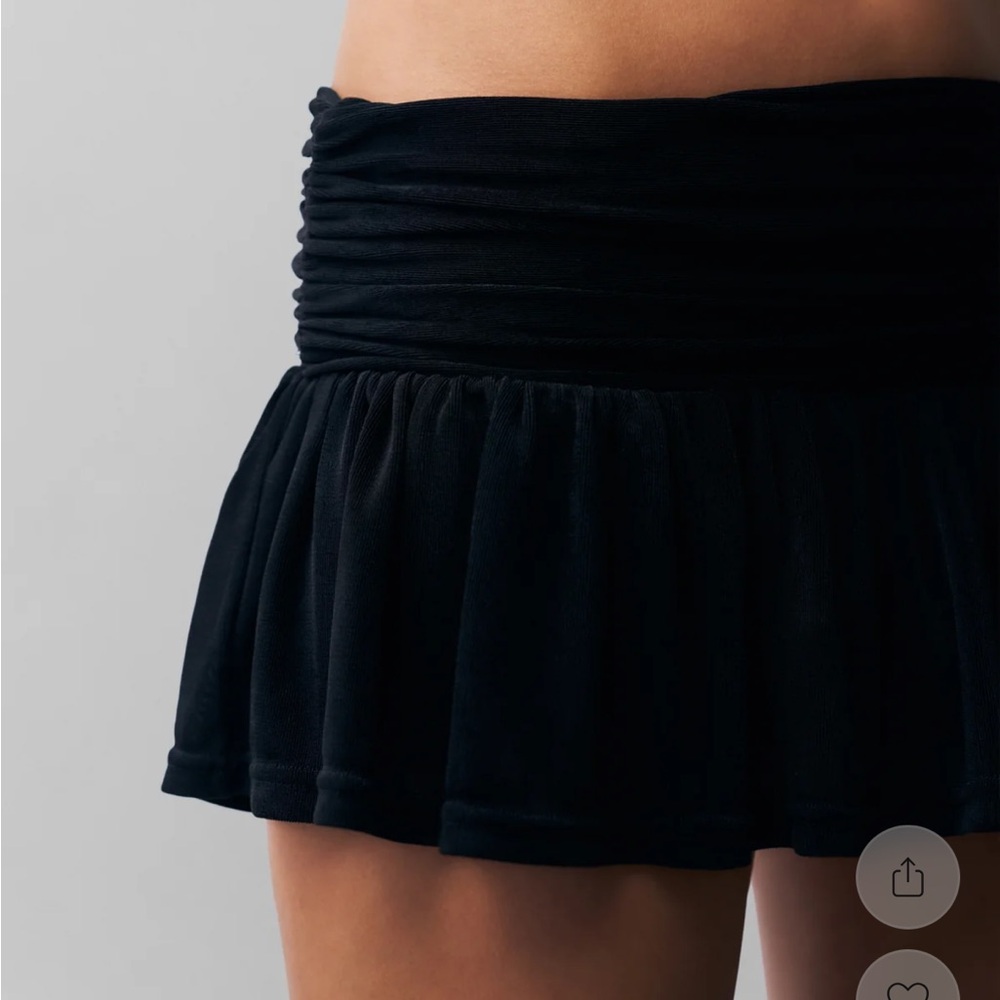 Guizio Asmara Mini Skirt - Black - Picture 3 of 12